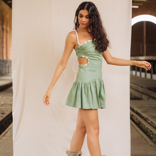 Vestido Verde Oliva