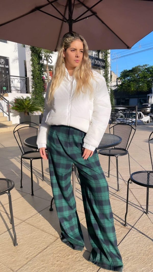 Campe puffer White.
