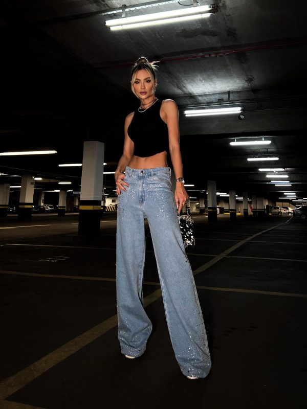 Jeans Wide leg Cristal - Imagen 2