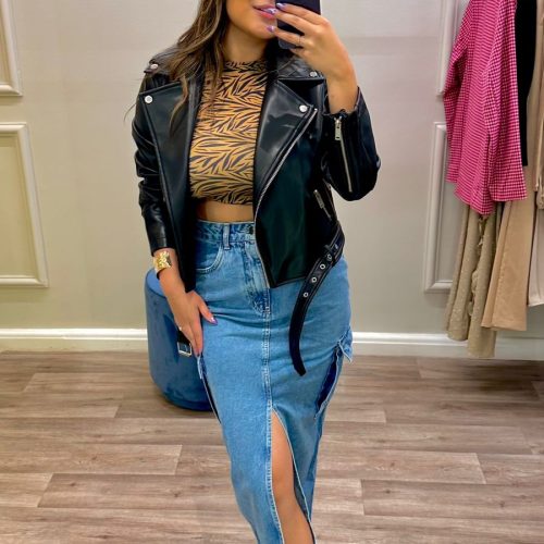 Pollera jeans Lizzy