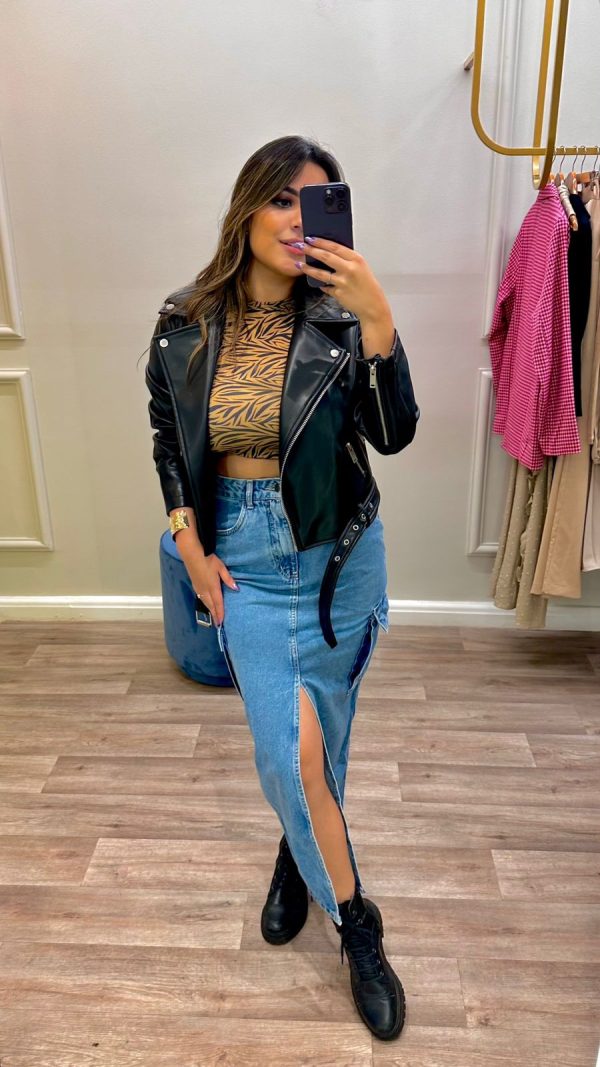Pollera jeans Lizzy