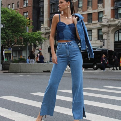Top Denim UP