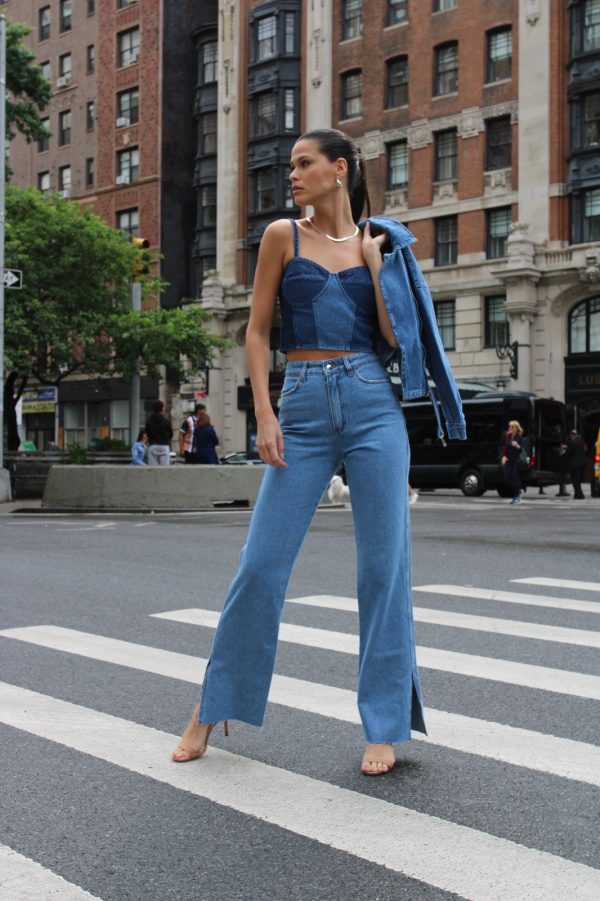 Top Denim UP