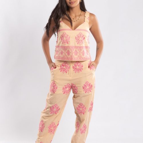 Pantalon Nude Pink