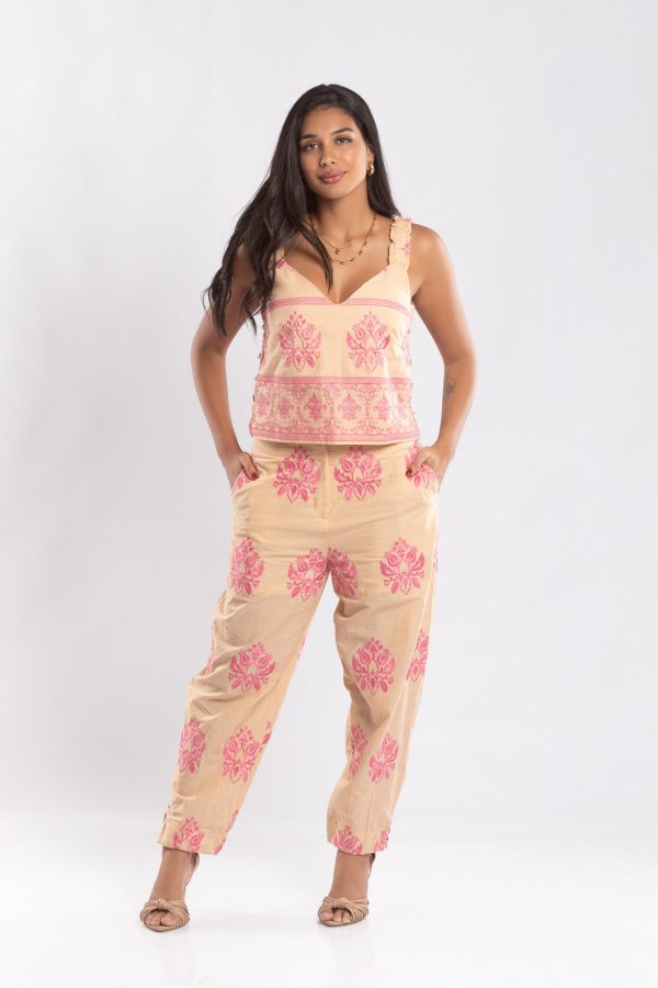 Pantalon Nude Pink