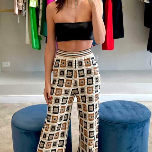 Pantalon tricot Luciana