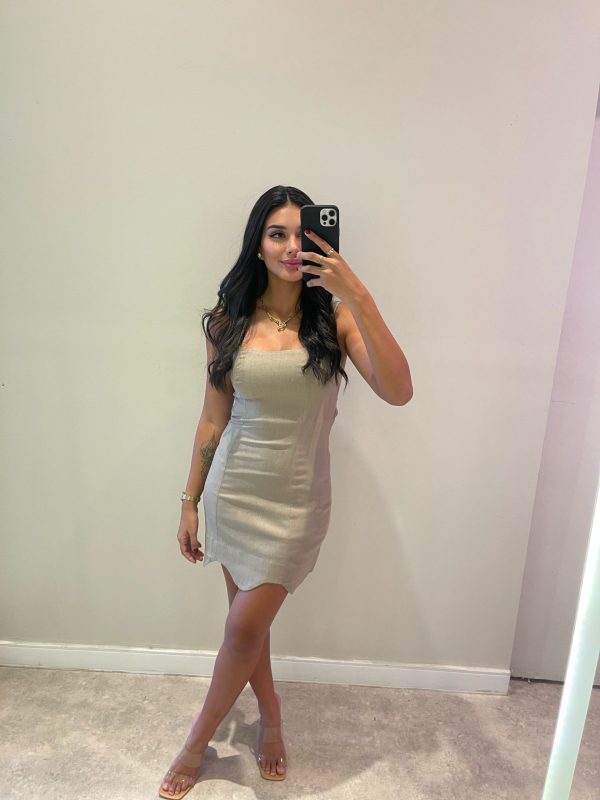 Vestido de lino Serena - Imagen 2