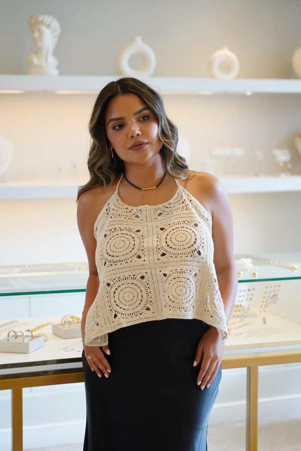 Blusa Crochet Olivia
