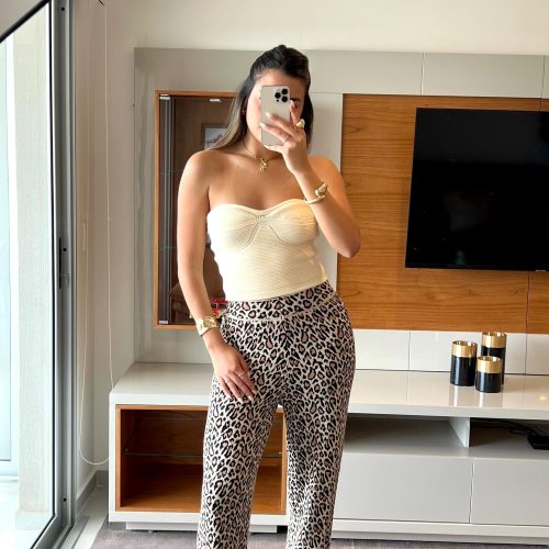 Calza Animal Print