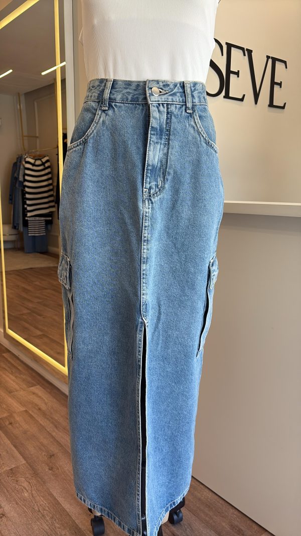 Pollera Jeans Lizza